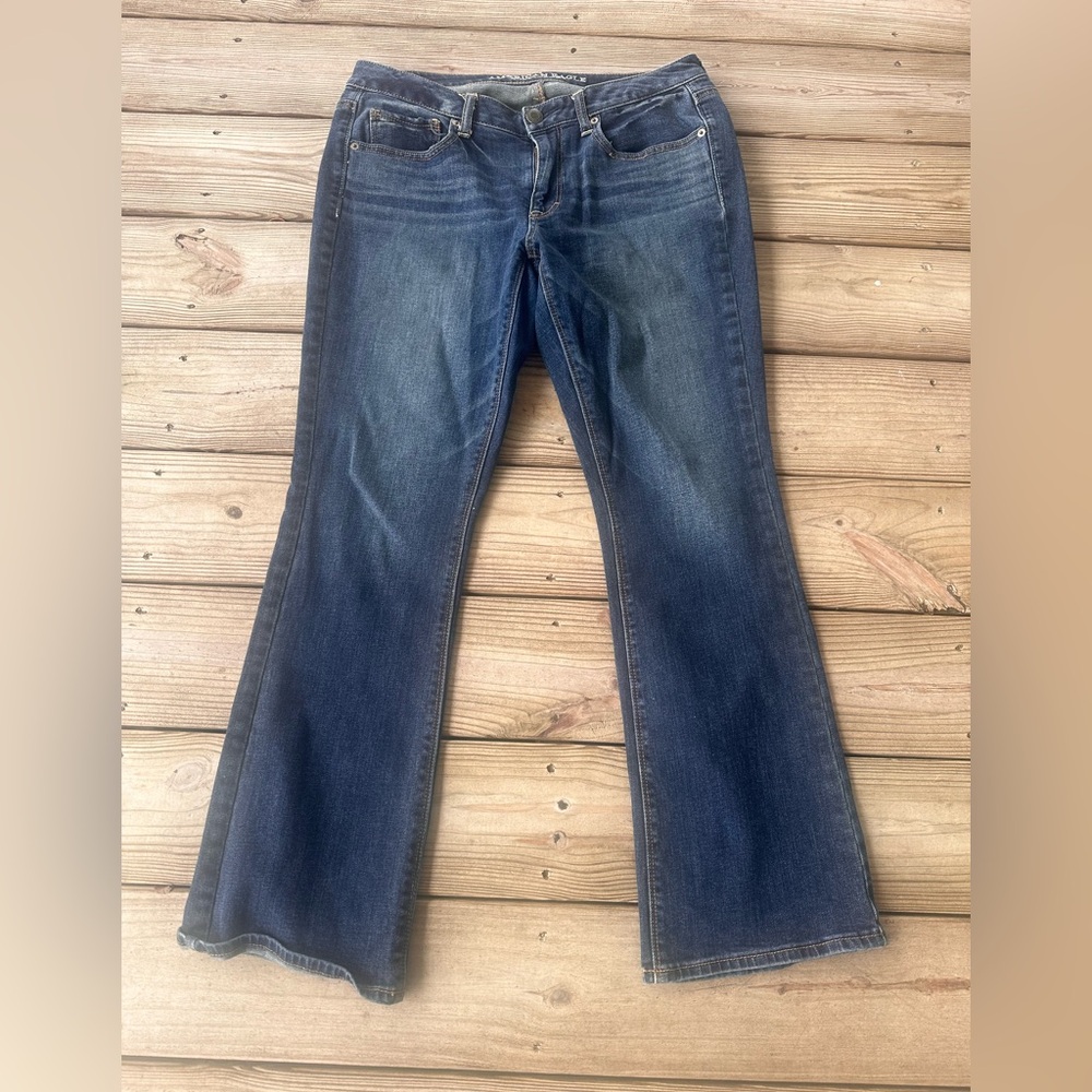 American Eagle Outfitters Dark Blue Bootcut Jeans